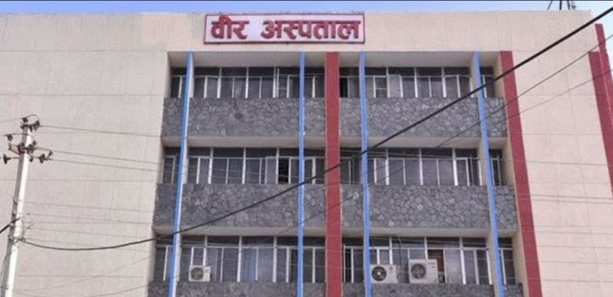 वीर अस्पतालको छैटौं तलाबाट हाम फालेर एक पुरुषको मृत्यु